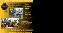 Desktop Screenshot of dyerconstructionrenovation.com